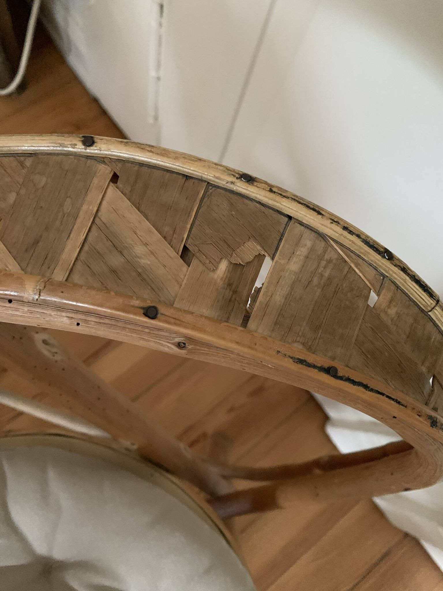 Fauteuil en châtaignier