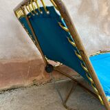 Camp bed or folding deckchair