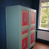folk art wardrobe