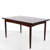 Rosewood Danish design extendable dining table, 1960's