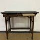 Petit bureau / table console en bois vintage