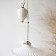 Opaline suspension, adjustable height.