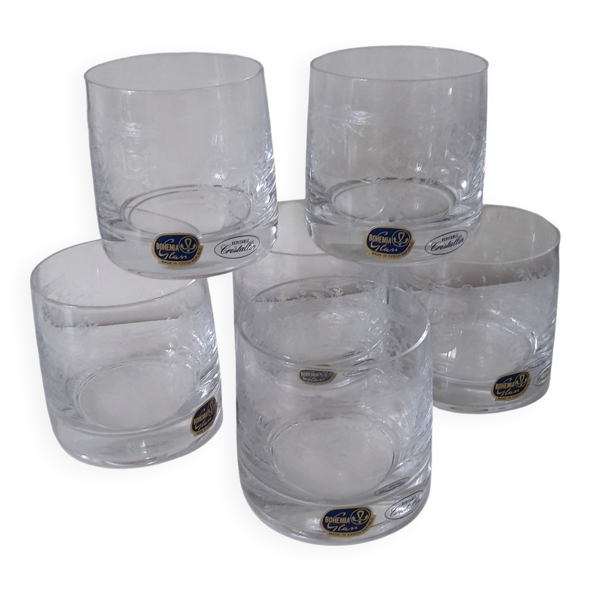 Bohemian Crystal Glasses