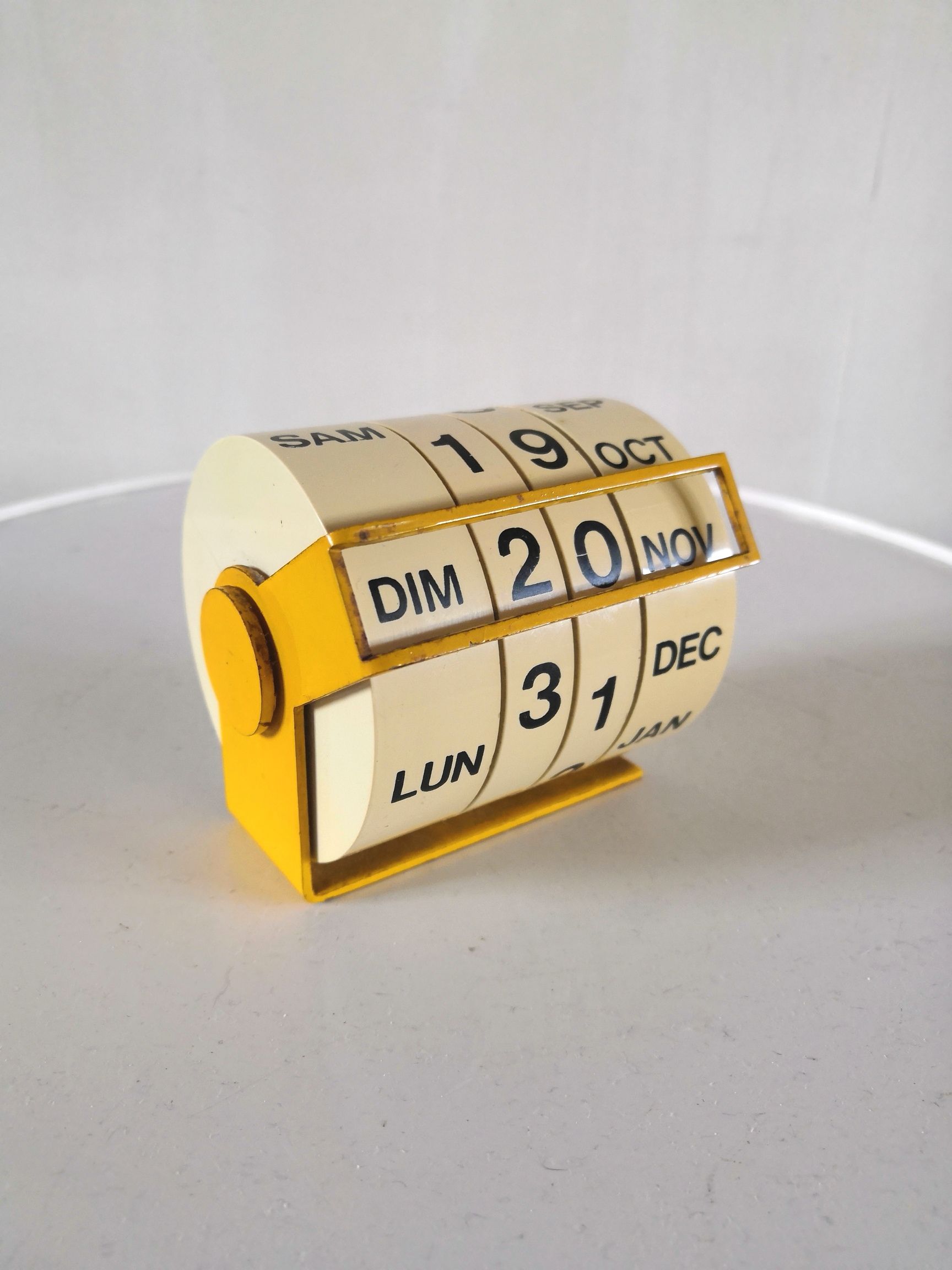 Riart and Bigas perpetual calendar for Disform Italy 50s-60s