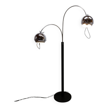 Double arch floor lamp, 1970s