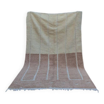 Tapis beni ouarine fait main traditionnel 250cmx150cm