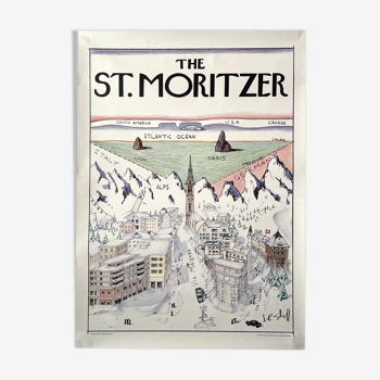 Affiche St Moritzer