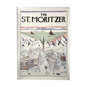 Affiche St Moritzer