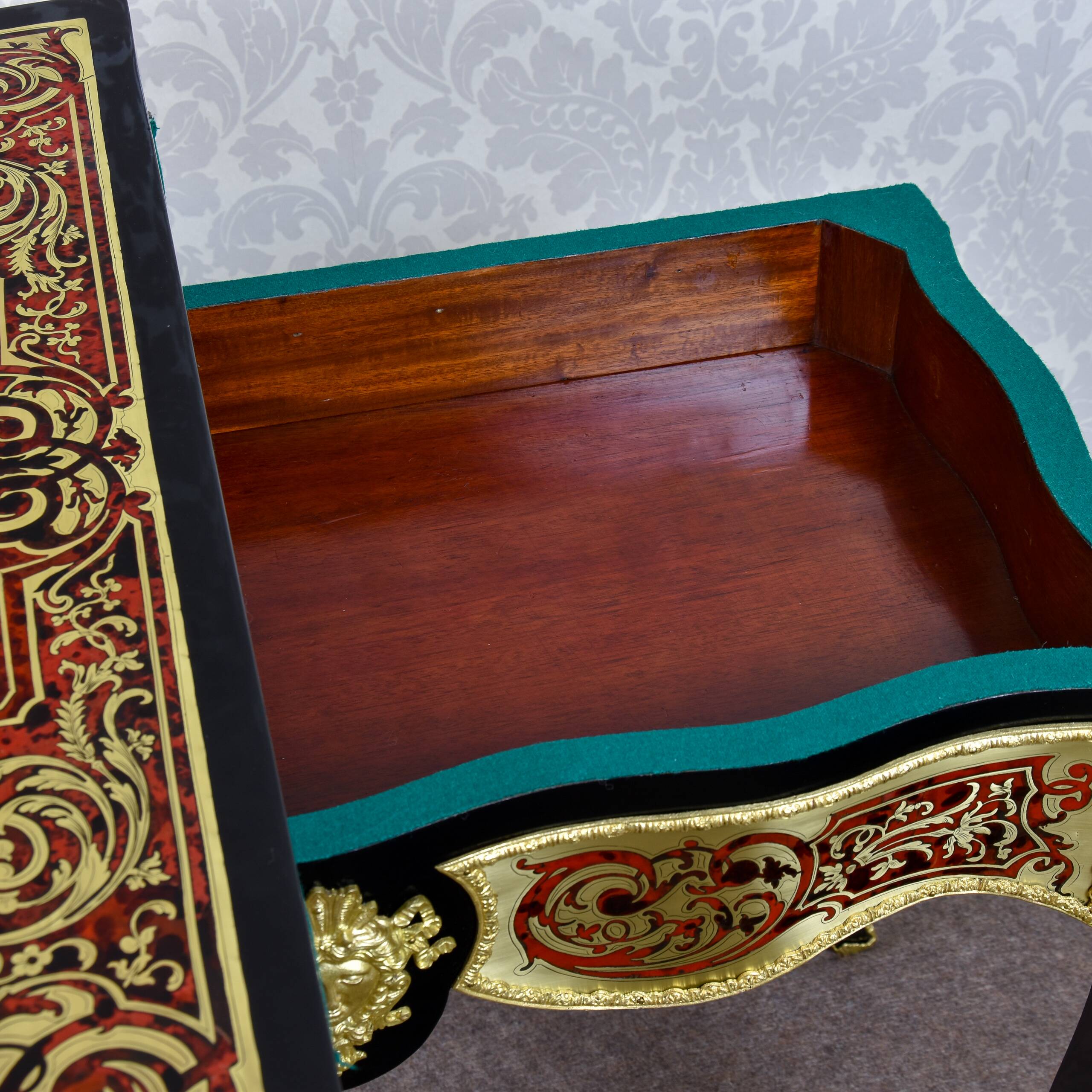 Boulle game table, Regency style - 19th century