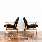 Armchairs by H. Lis, 1960s, Set of 2