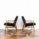 Fauteuils par H. Lis, 1960s, Set de 2