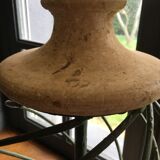 Lampe pierre et métal