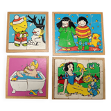 Puzzle bois vintages