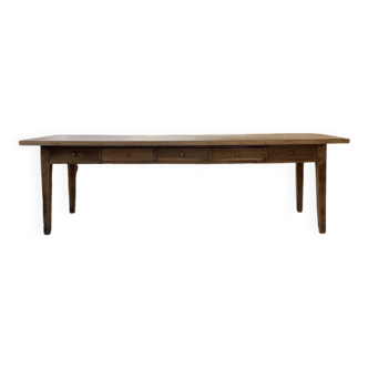 Table de ferme en chêne XL
