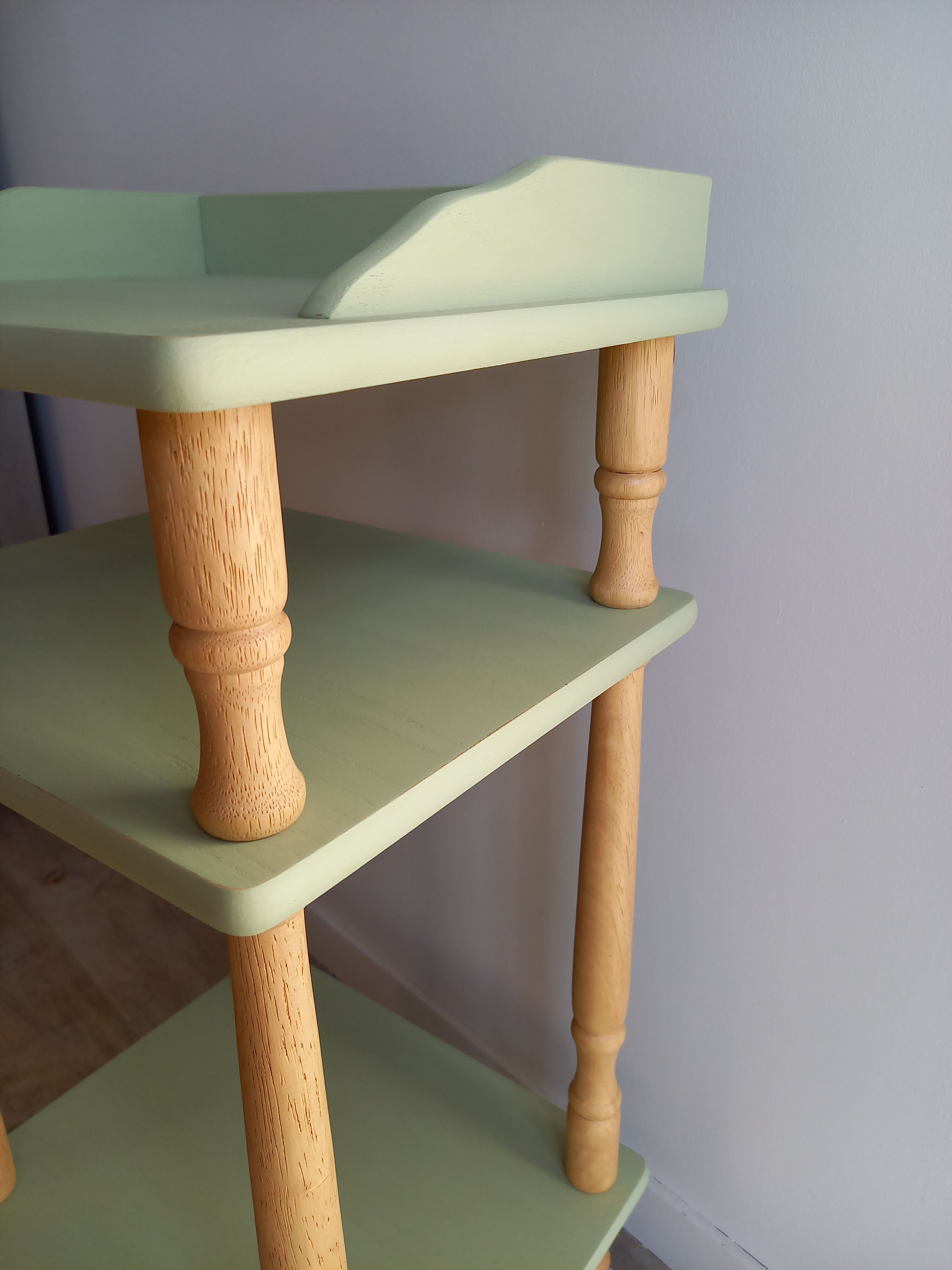 Patinated wooden harness