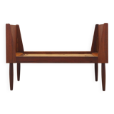 Lit en teck, design danois, années 1970, production : Danemark