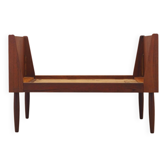 Teak bed, Danish design, 1970s, production: Denmark