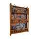 Vintage bamboo spice shelf restyled