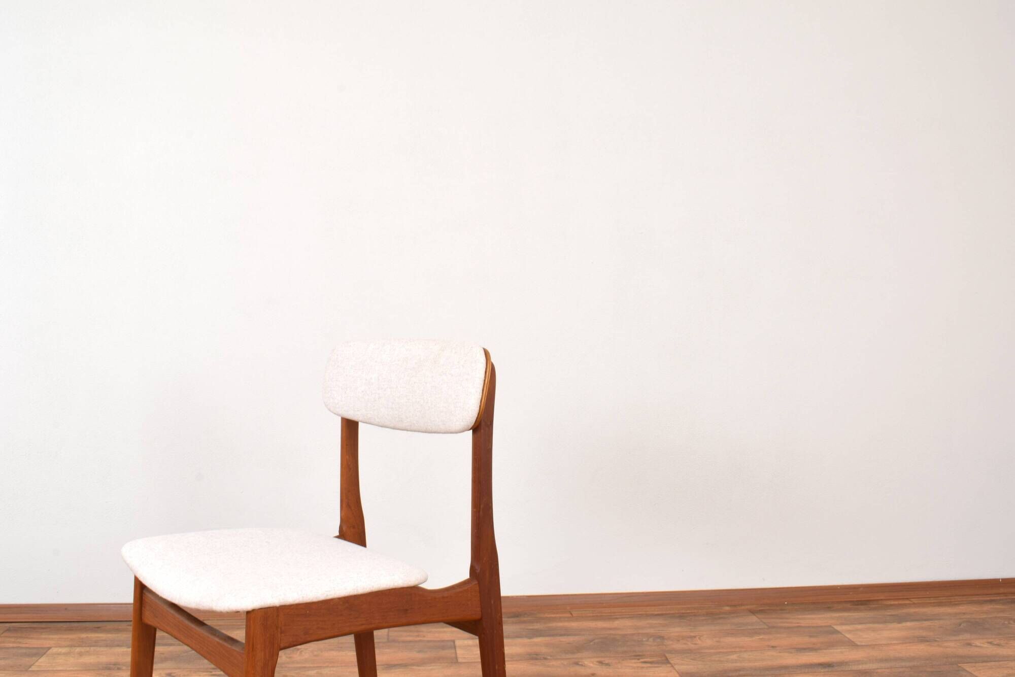 Mid-Century Danish Teak Dining Chair by B. Rasmussen for Thorsø Stolefabrik, 1960s, Set of 4