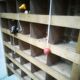 Old shop shelf locker