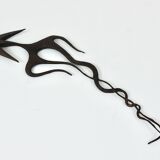 Carl Auböck Wall Sculpture Handmade Napoleon #4271, Brass, Austria