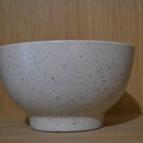 Speckled blue sandstone bowl