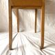 Old large wooden worker - Torck sewing box