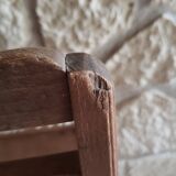Solid wood school chair