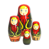 Vintage matryoshkas