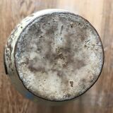 Enamelled terracotta water pitcher