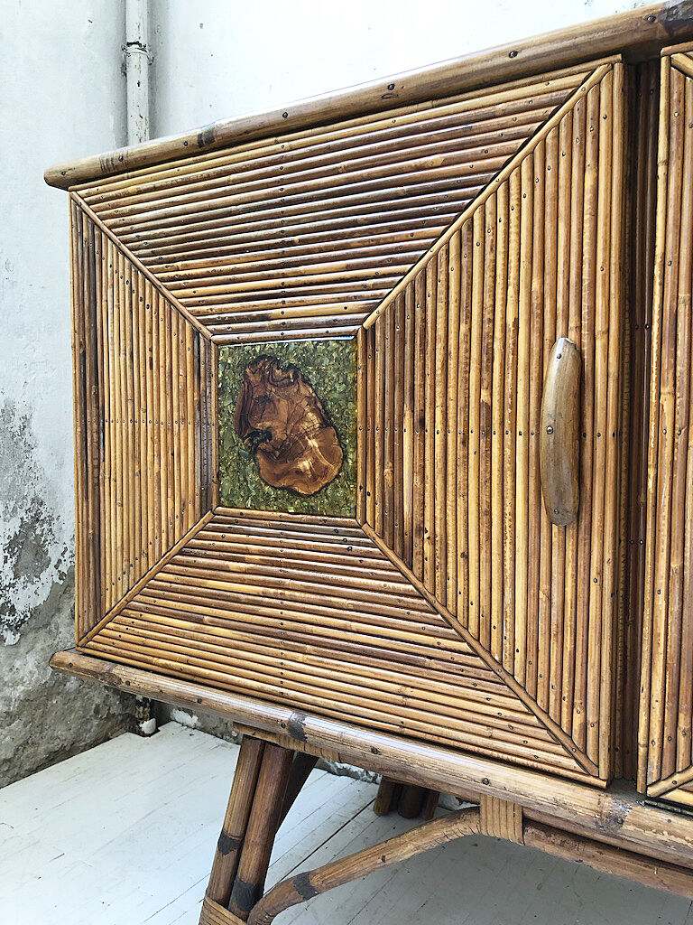 Tropicalist rattan sideboard 60