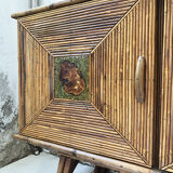 Tropicalist rattan sideboard 60