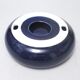 Modernist blue ceramic ashtray from the 1960s.