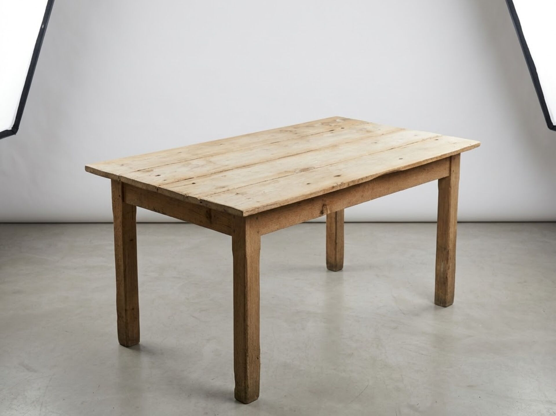 19th-century farmhouse table