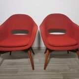 Shell armchairs by Miroslav Navratil