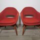 Shell armchairs by Miroslav Navratil