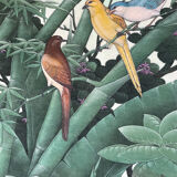 Painting on canvas birds