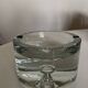 Scandinavian XXL ashtray Bubble in crystal Sweden mid century modern 1970
