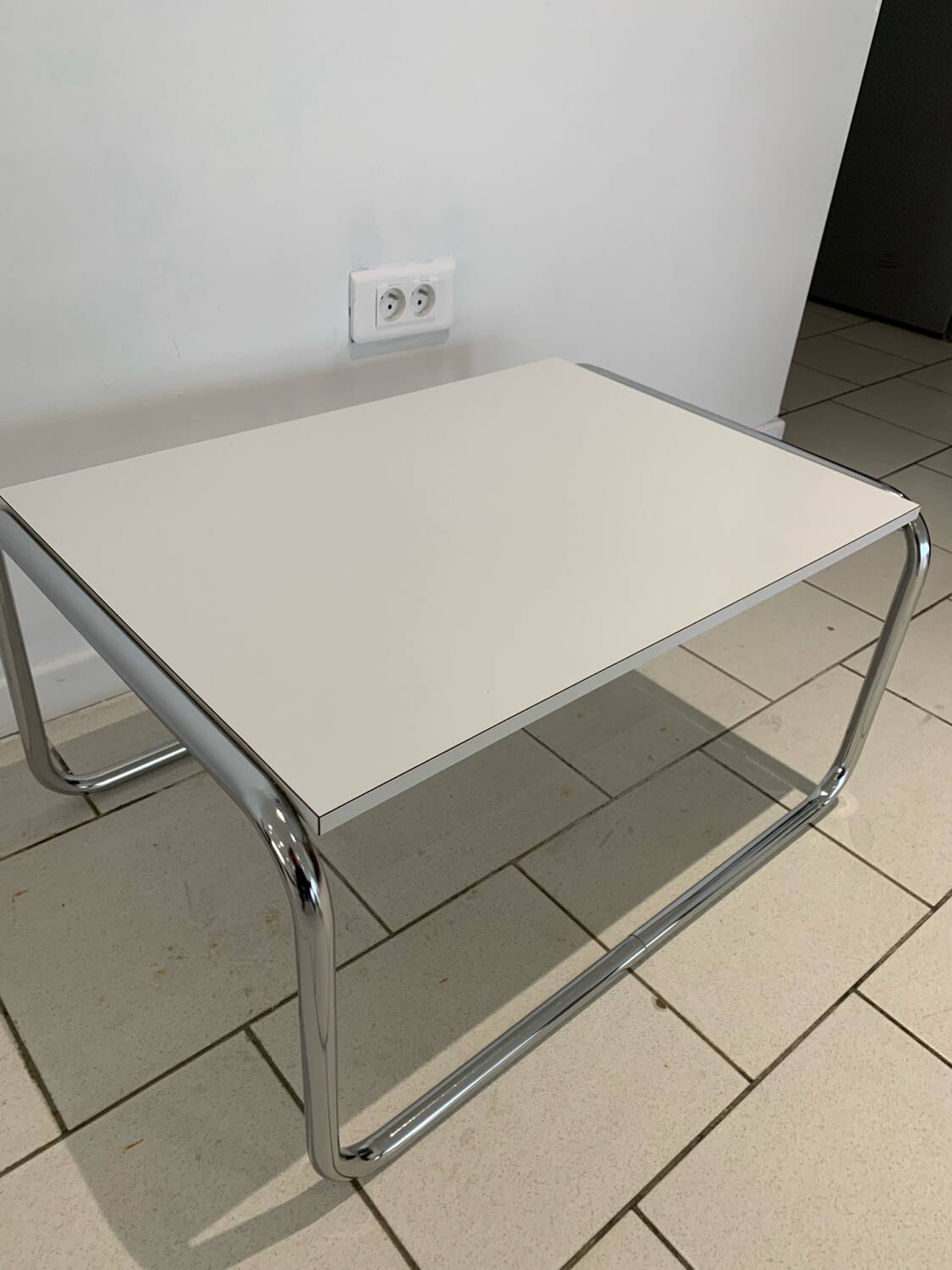Bauhaus coffee table in the style of Marcel Breuer