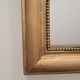 Large Louis Philippe mercury mirror 129 x 72 cm antique gold