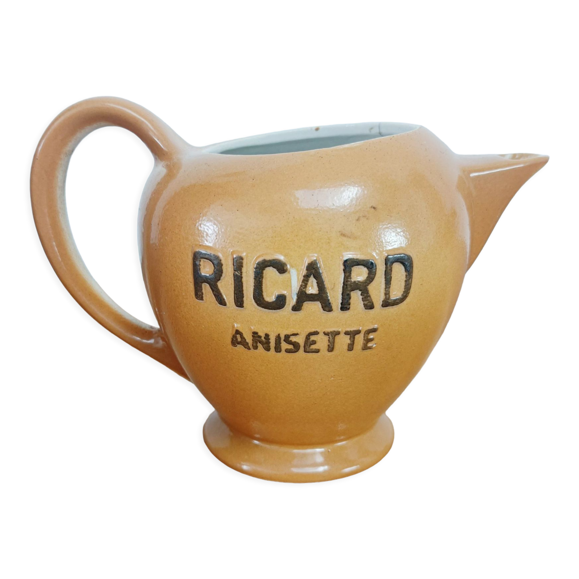 Stoneware pitcher Ricard anisette