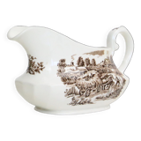 English sauceboat, Ridgway, Hayride model, vintage