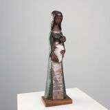 Mid‑Century Ceramic Sculpture by Perignem, Belgium 1960s