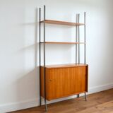 Modular bookcase on stands 1960s