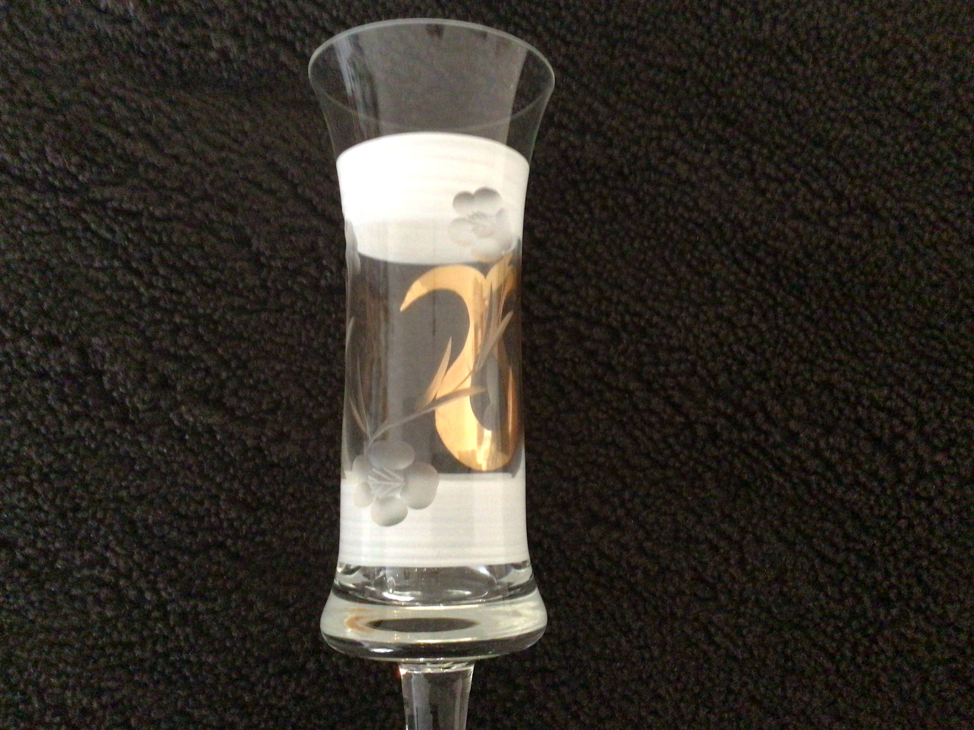 Art Deco Champagne Flutes