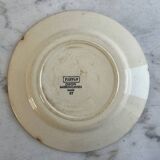 Assiette plate Fanfan de Digoin Sarreguemines