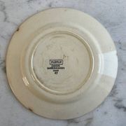 Assiette plate Fanfan de Digoin Sarreguemines