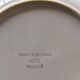 Assiette de decoration manufacture francaise
