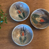 Trio ceramic cups from St Clément