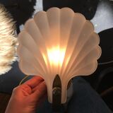 Shell wall lamp 70s Deknudt